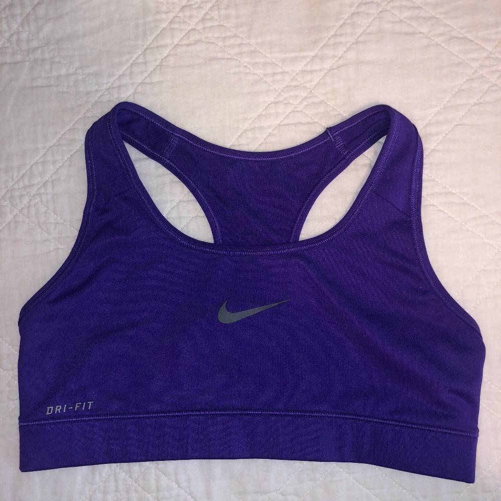 Purple Nike Sports Bra
